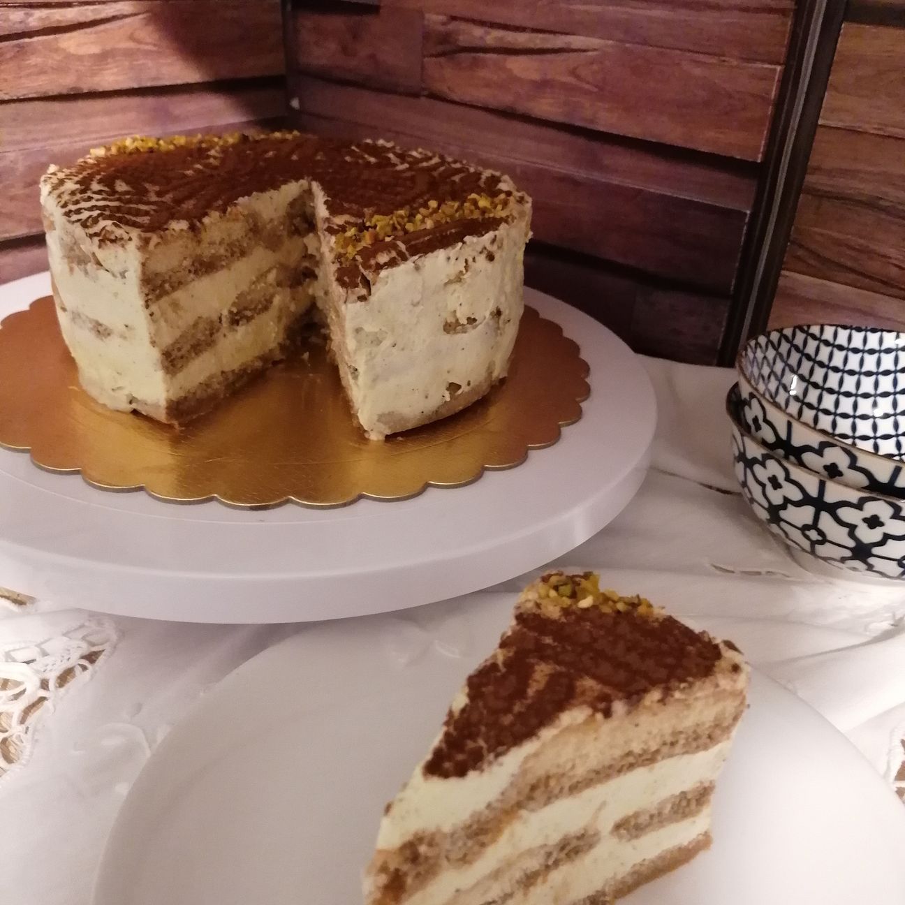 Tiramisù al pistacchio