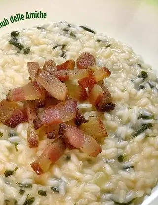 Ricetta Risotto al prezzemolo e guanciale croccante al pepe di IlClubdelleAmiche