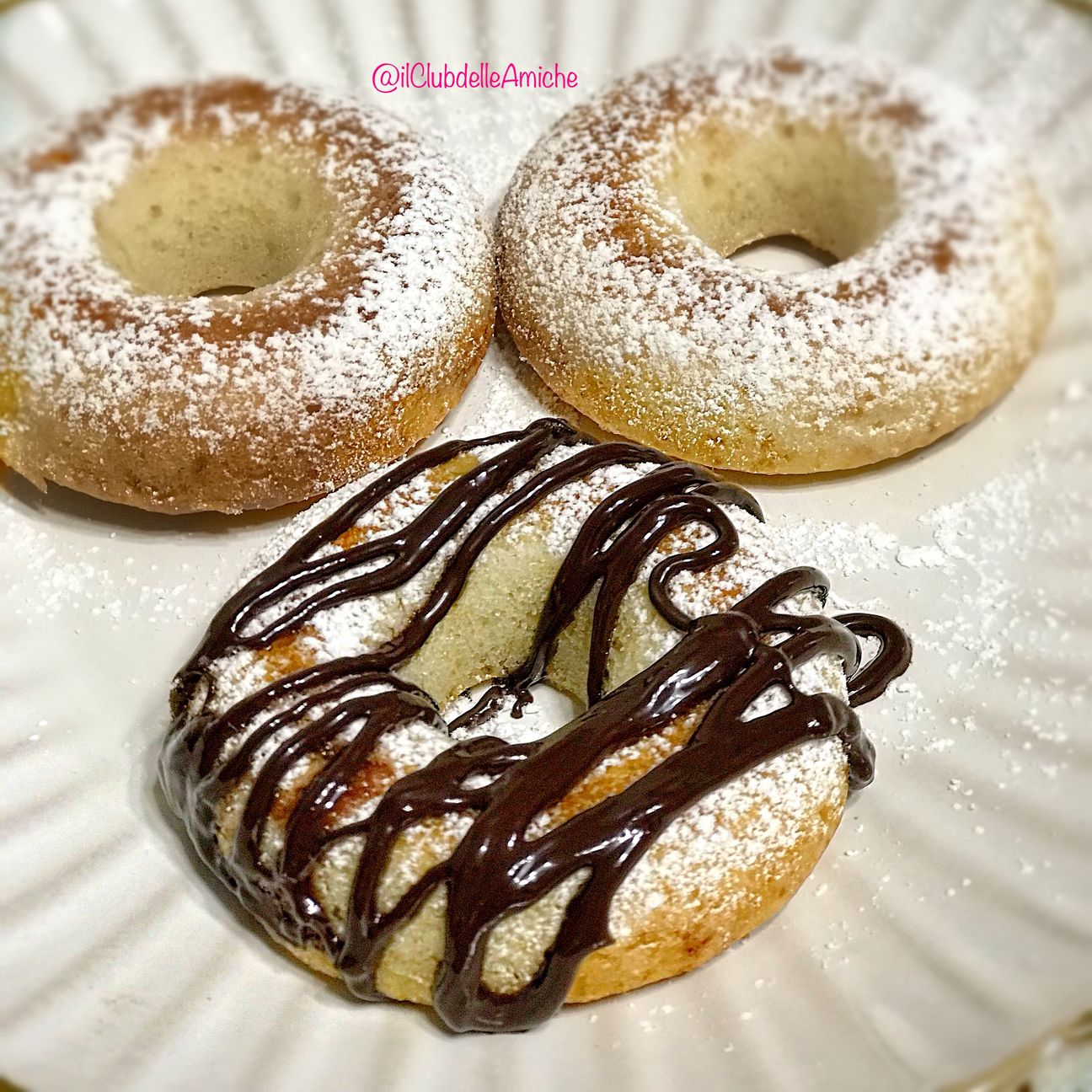 Ciambelline allo yogurt - senza uova
