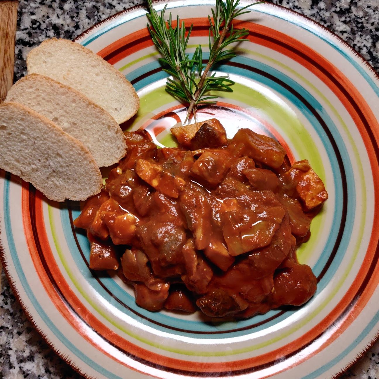 Straccetti di pollo con funghi