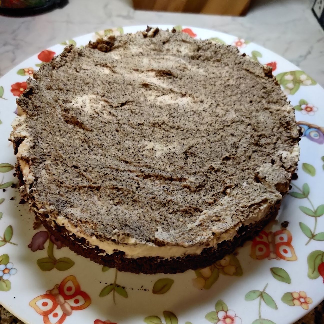 Crostata fredda al caffè