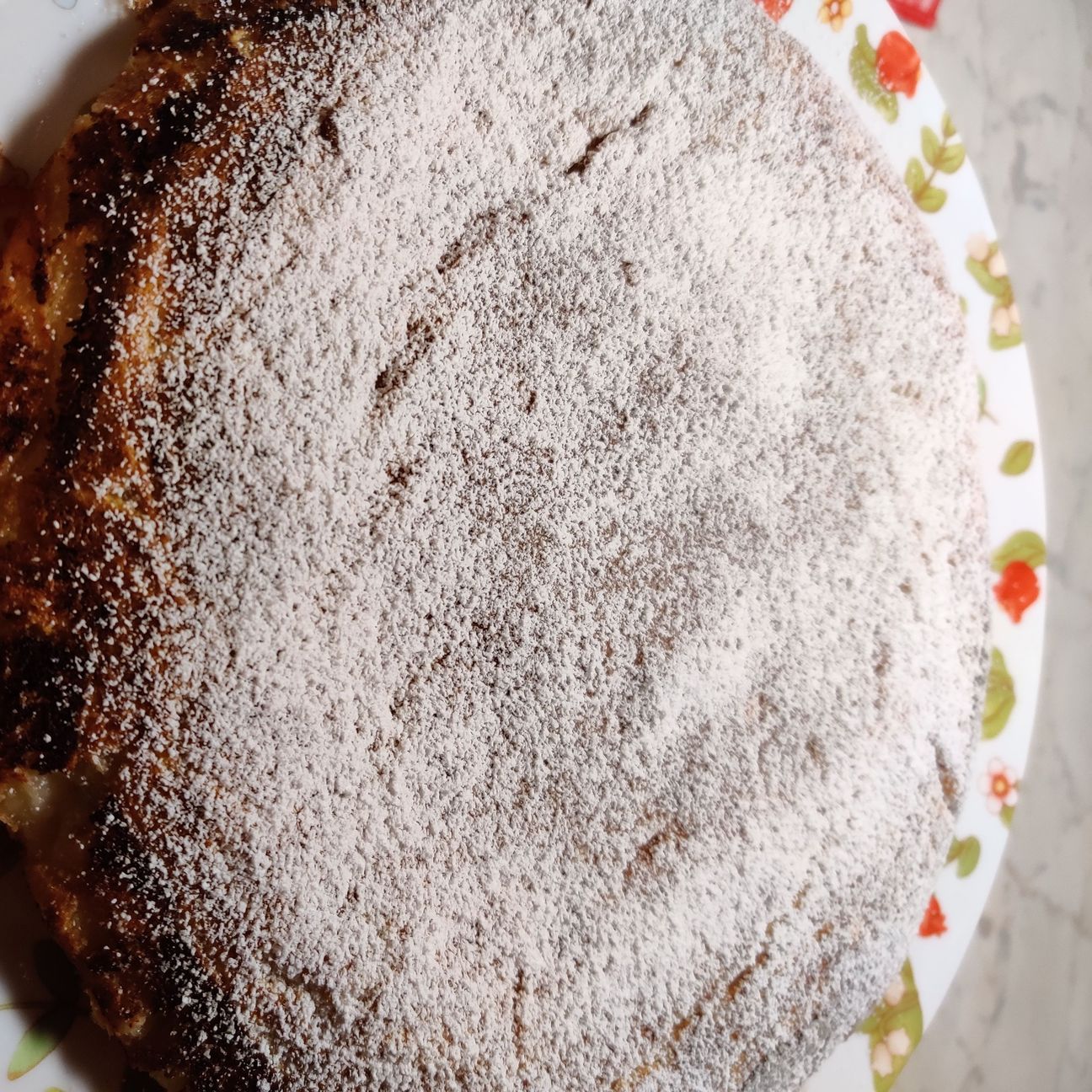 Clafoutis alle mele in padella