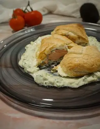 Ricetta Salmone in crosta con salsa all’avocado di incucina_consabrina