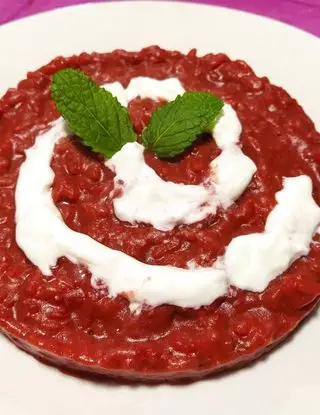 Ricetta Risotto alla barbabietola e burrata di incucina_consabrina