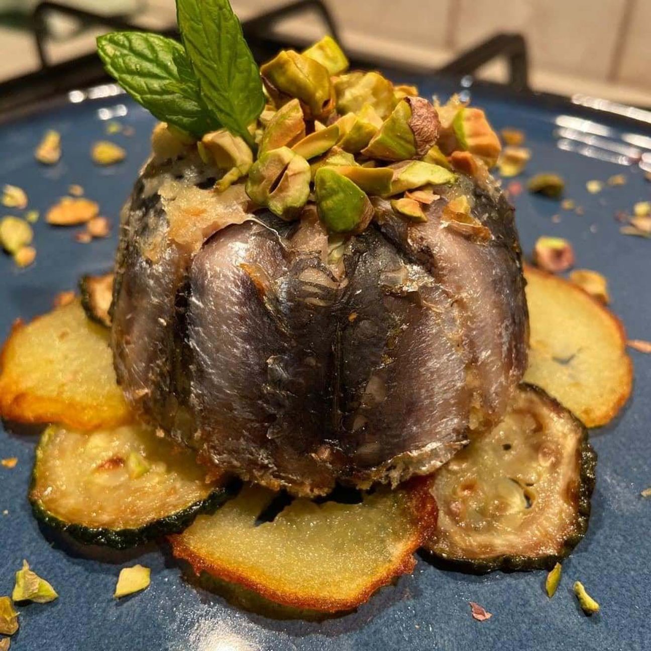 Tortino di alici alla siciliana
