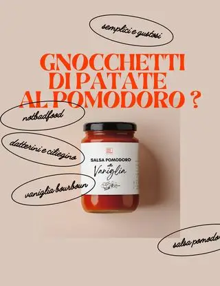 Ricetta gnocchetti di patate al pomodoro ? si... ma con un tocco di vaniglia di notbadfood.alessandroosnaghi