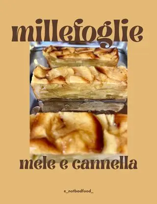 Ricetta millefoglie di mele di notbadfood.alessandroosnaghi