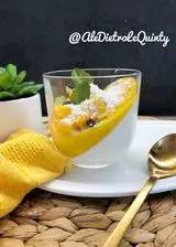 Ricetta Panna cotta alla batida de cocco e mango 