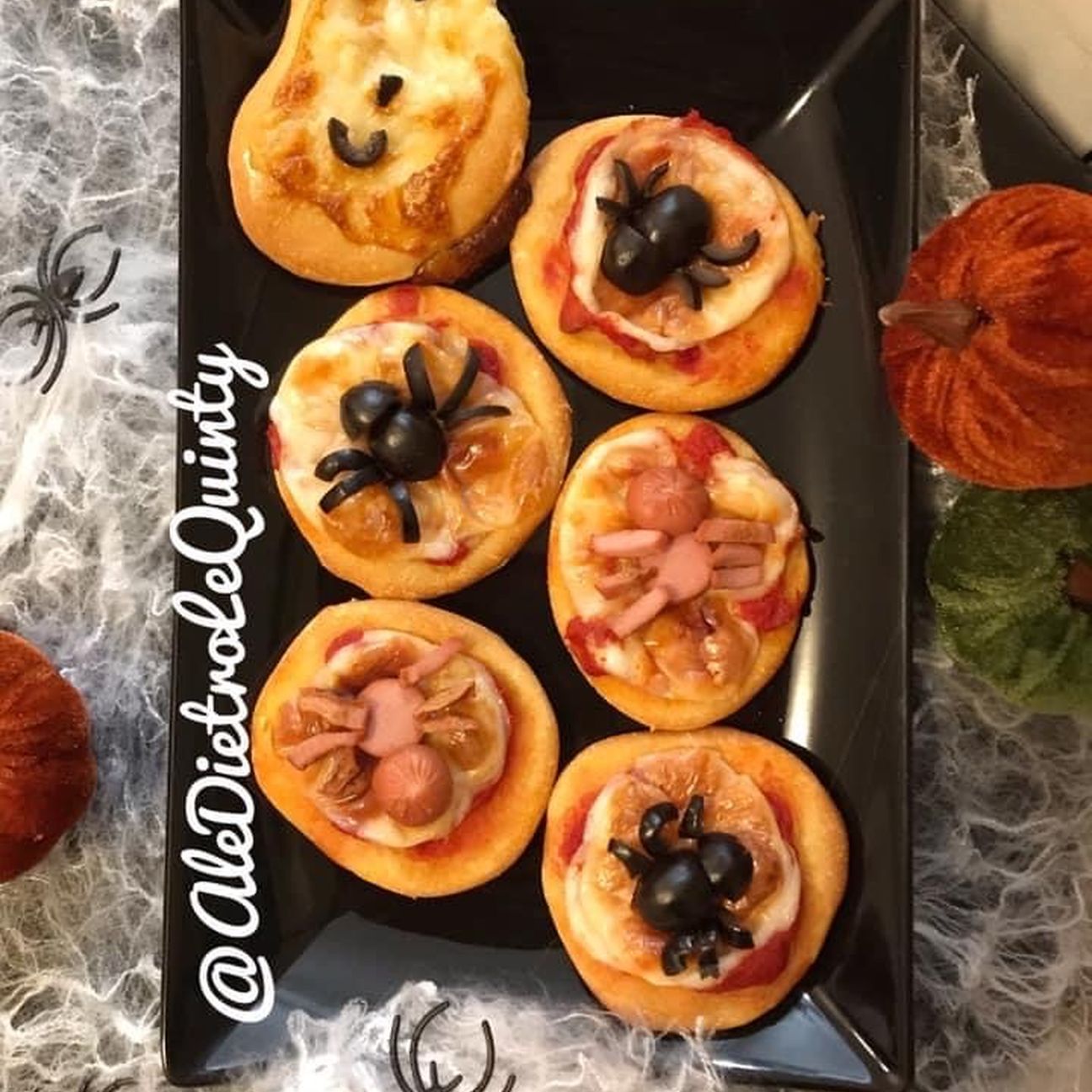 Pizzette di Halloween