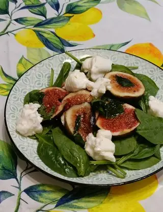 Ricetta Insalata gourmet Fichi neri e menta fresca di mr._knives