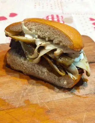 Ricetta Panino con Salamella, Indivia belga al forno e Maionese alla Birra di mr._knives