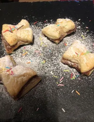 Ricetta Farfalle di sfoglia con nutella di zanolibarbara67