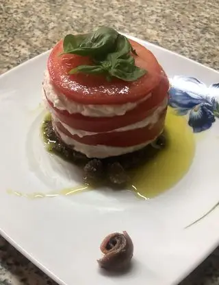 Ricetta Caprese di spuma di ricotta di zanolibarbara67