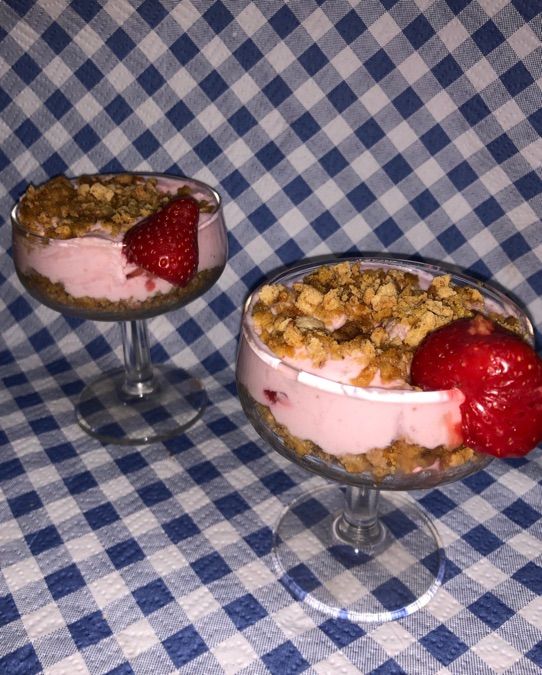 Cheesecake in coppetta