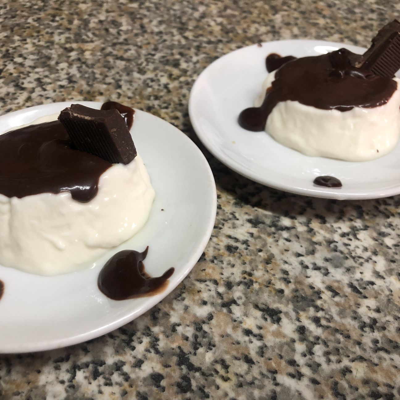 Panna cotta al cioccolato