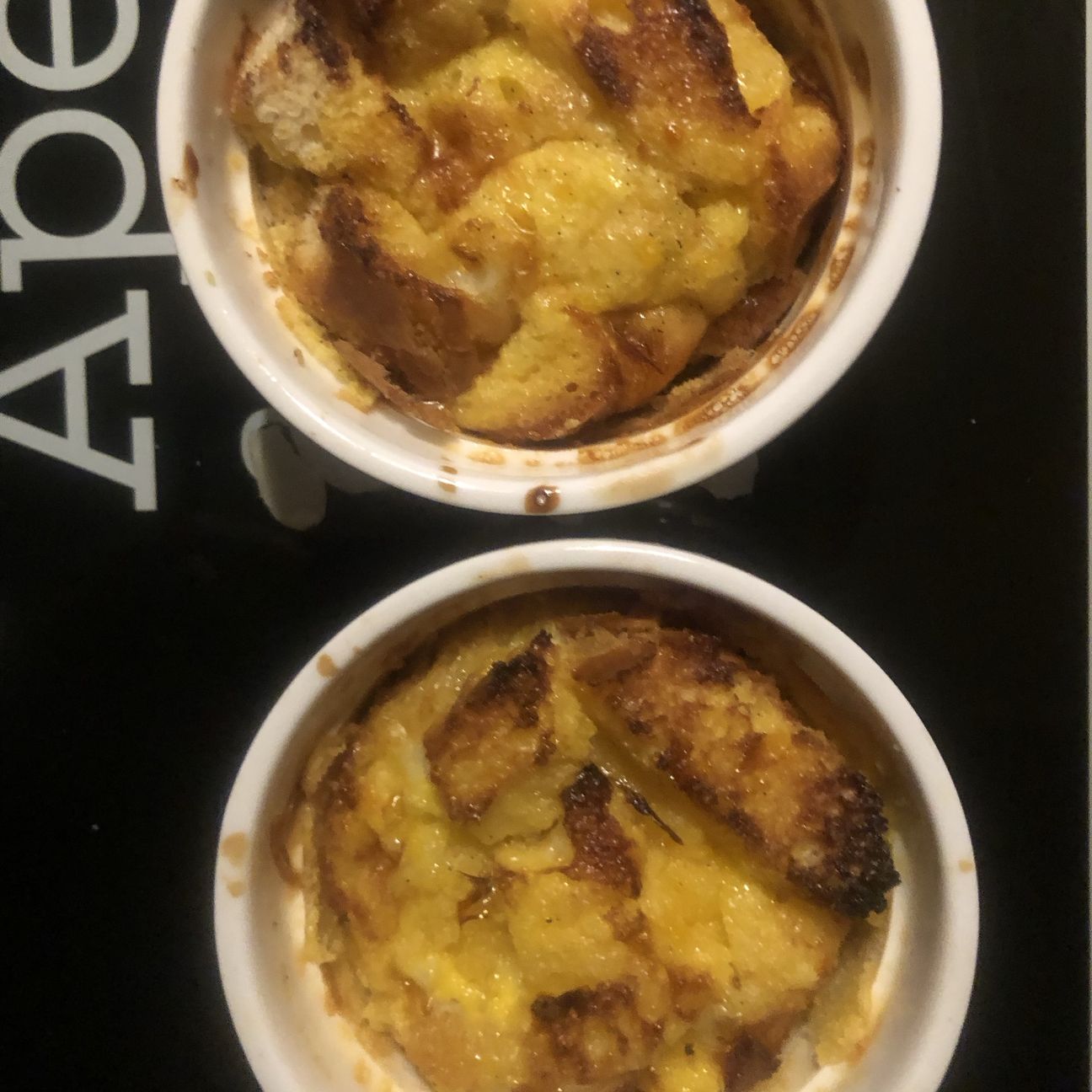 Bread and butter custard