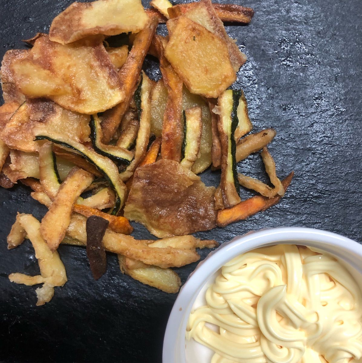 Stick fritti di verdure con maionese Calvé
