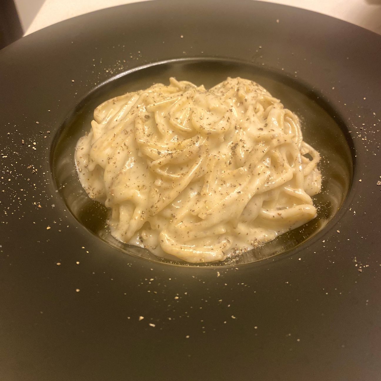 Taglioni al tartufo alla Alfredo