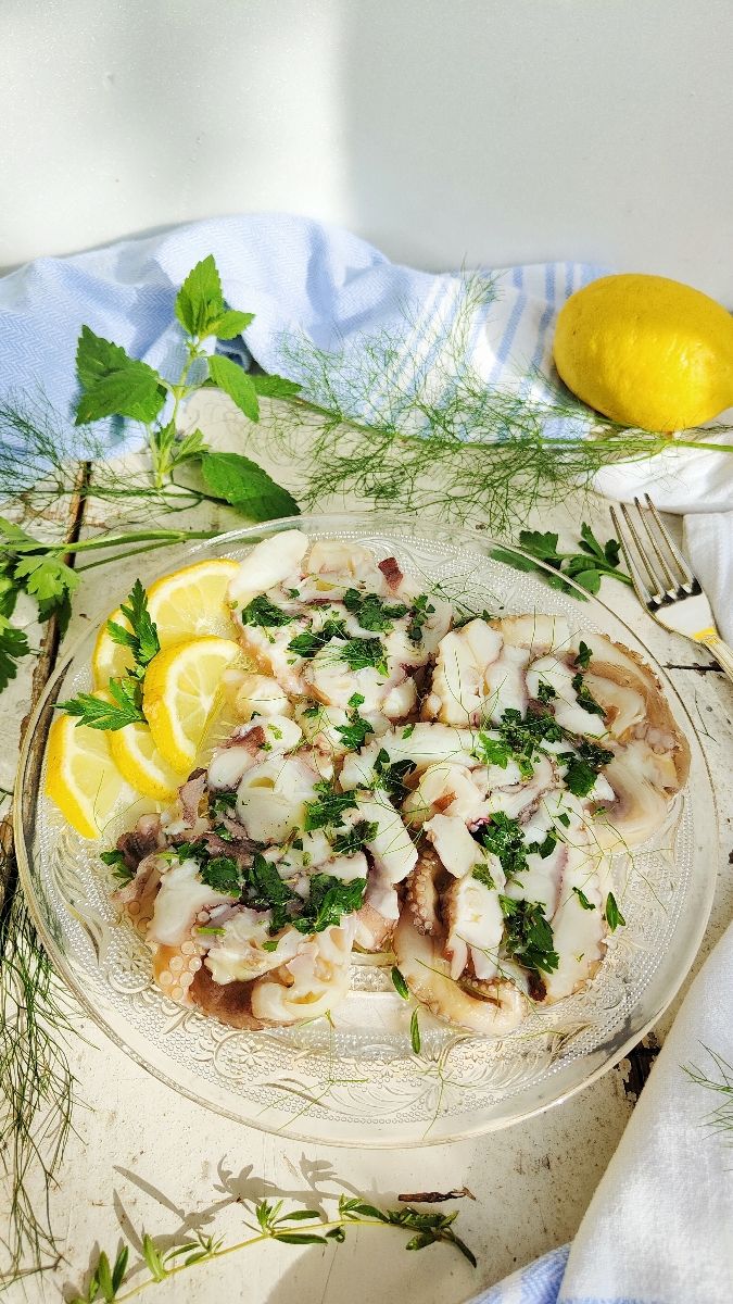 Carpaccio di polpo