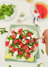 Ricetta Insalata di cocomero e feta greca