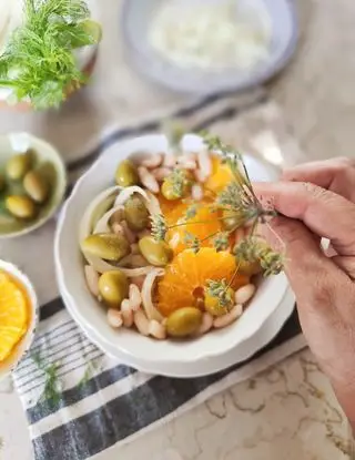 Ricetta Insalata cannellini finocchi e arance di _paola_catalano