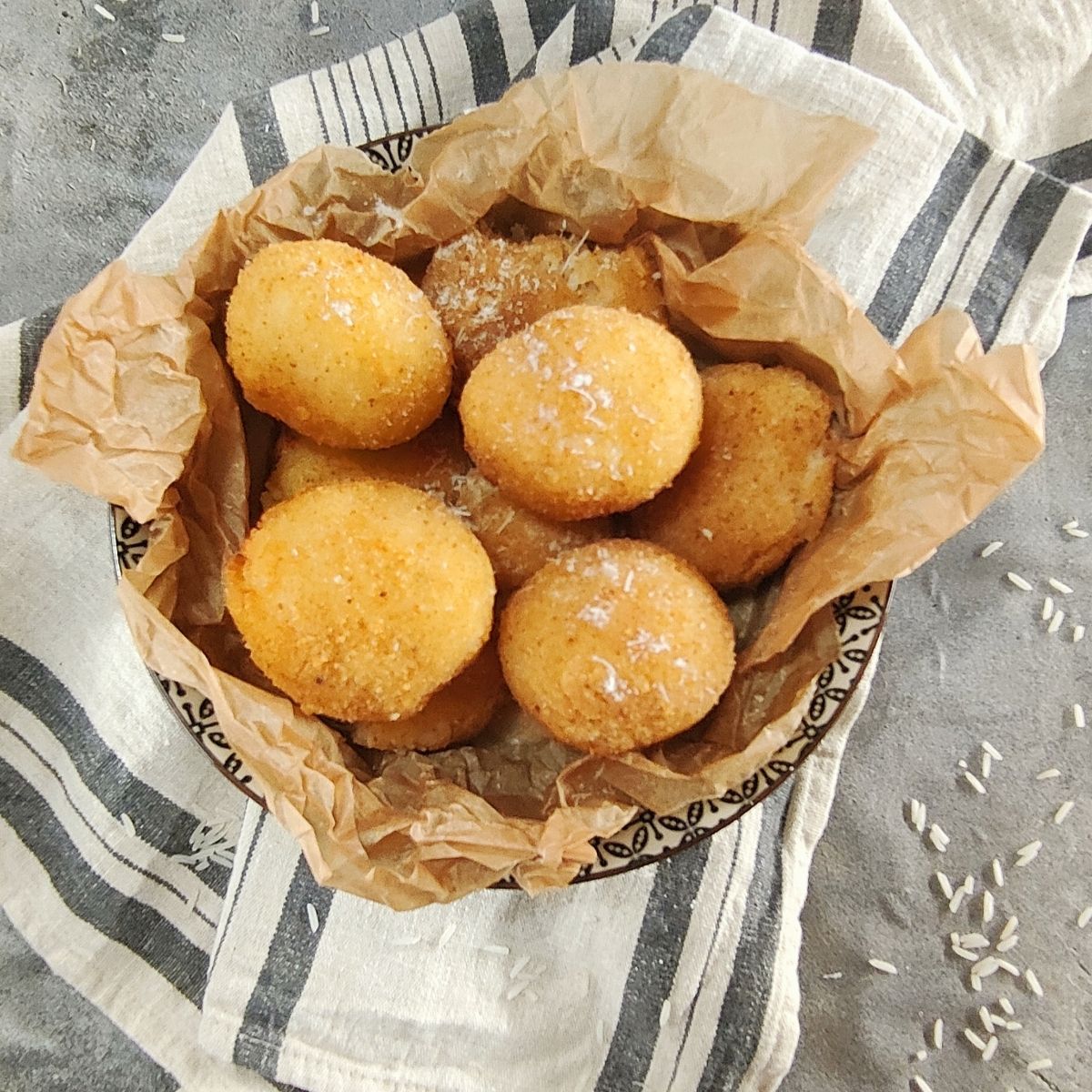 Arancine ai 4 formaggi