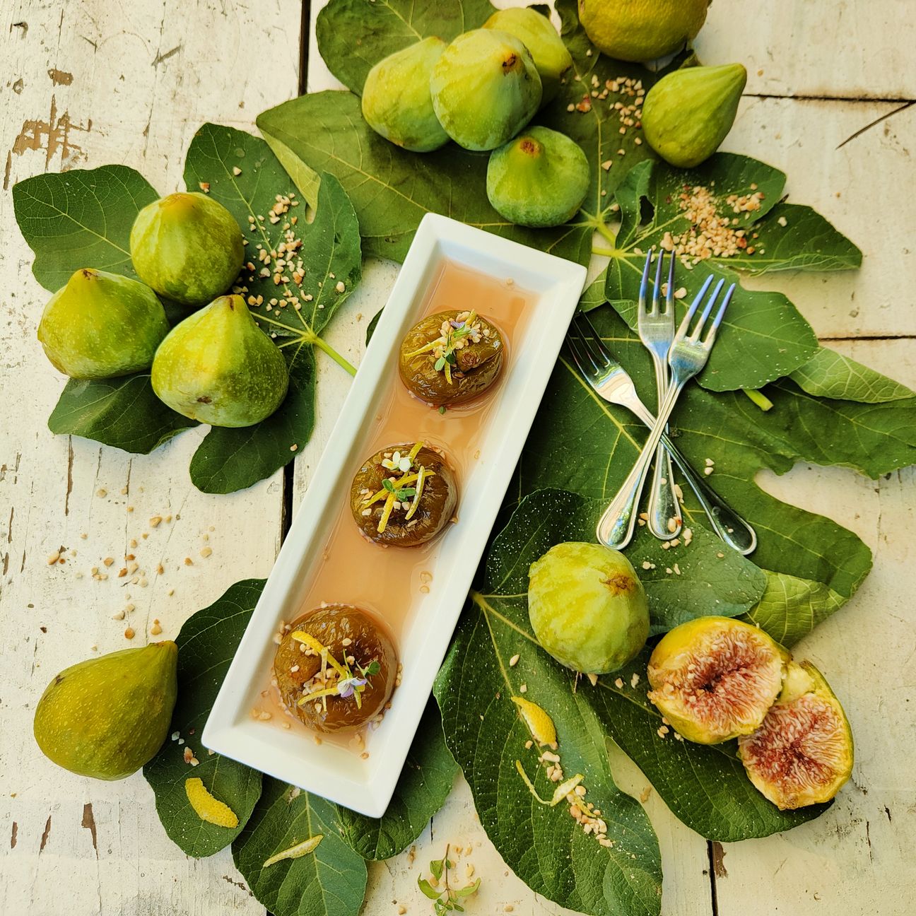 Fichi caramellati al vino rosso