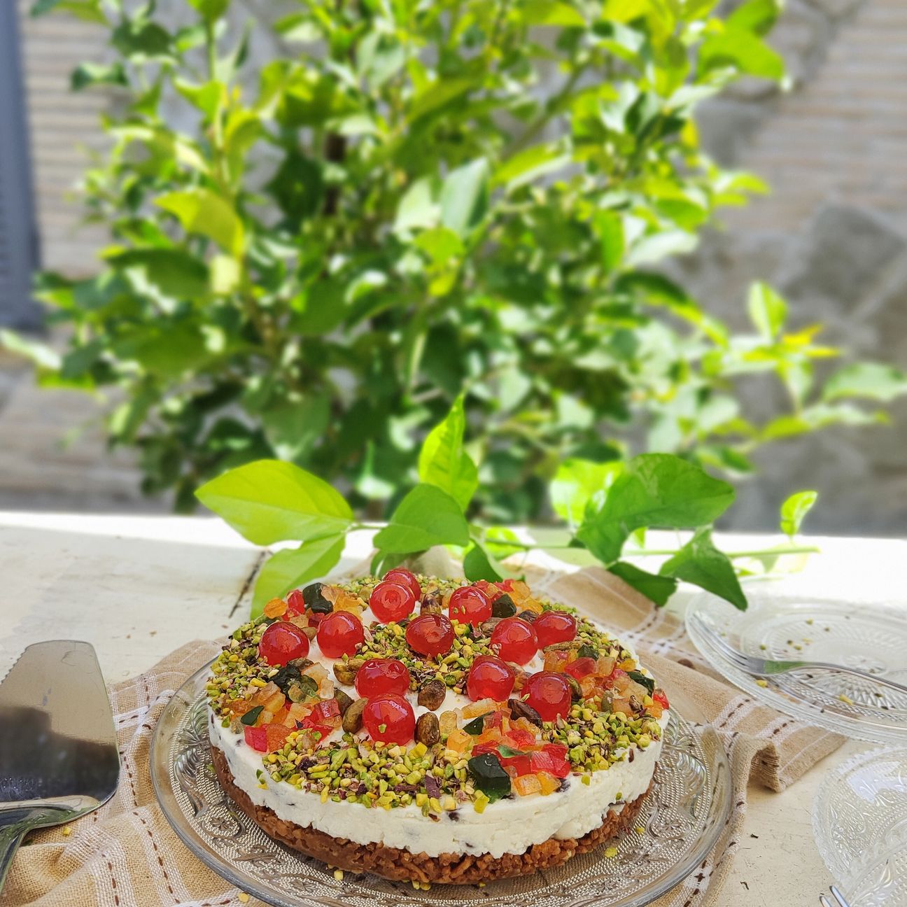 Cheesecake cannolo siciliano
