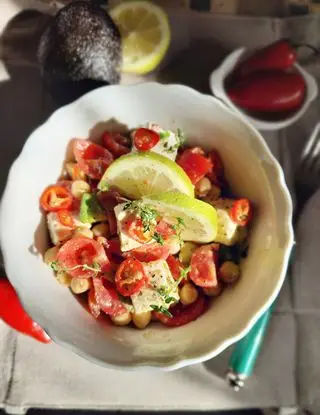 Ricetta Insalata di avocado  ceci e feta .... di _paola_catalano