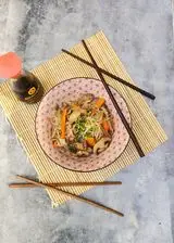 Ricetta Vermicelli di soia con verdure