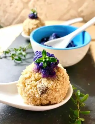 Ricetta Polpette di legumi con salsa di cavolo rosso di _paola_catalano