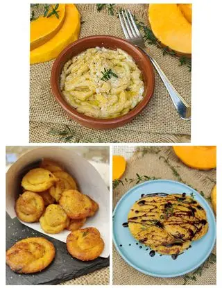 Ricetta Vermicelli, mini-girelle e pancake salati di zucca di _paola_catalano