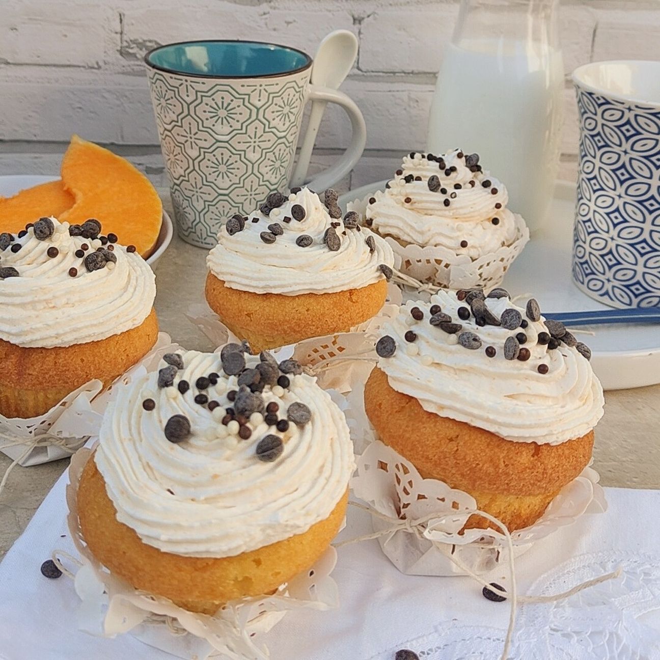 Cupcake alla zucca
