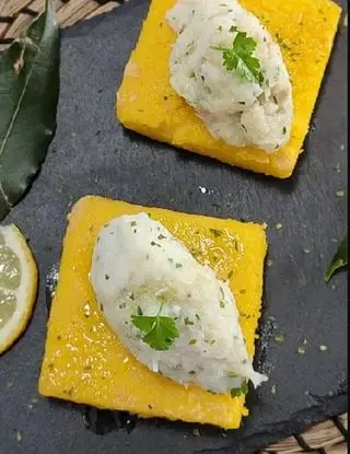 Ricetta Baccalà mantecato alla veneziana con polenta di _paola_catalano