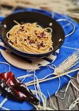 Ricetta Spaghetti cacio e pepe e peperone crusco