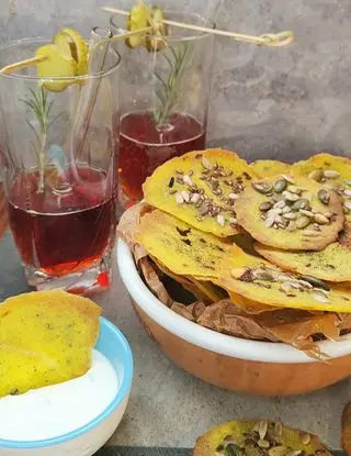 Ricetta Cips di farina di riso aromatizzate di _paola_catalano