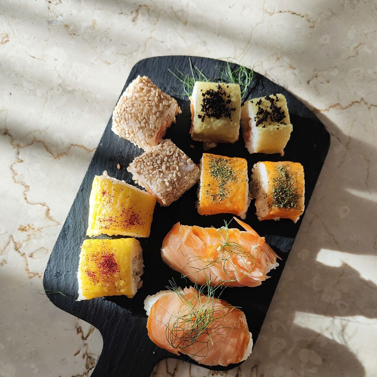 Sushi colors