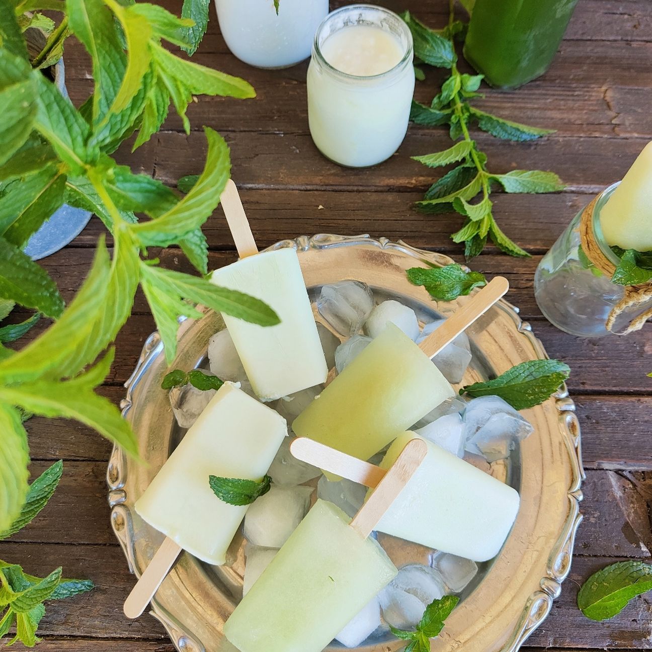 Ghiaccioli alla menta