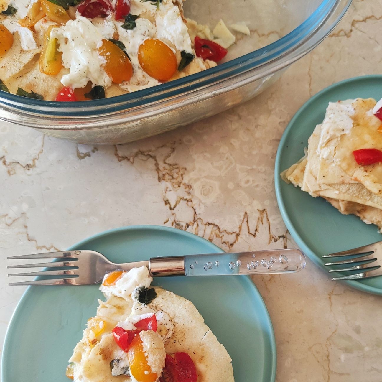 Millefoglie di pane carasau