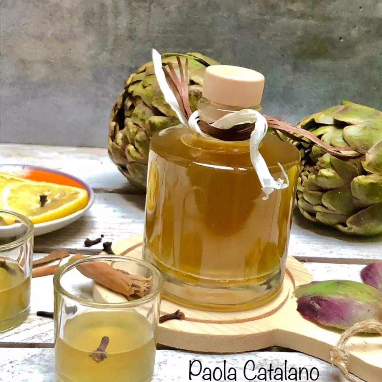 Liquore digestivo al carciofo