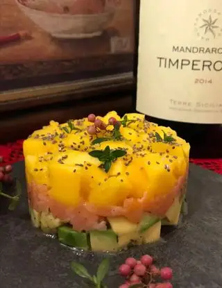 Ricetta Tartare avocado salmone e mango di _paola_catalano