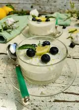 Ricetta Semifreddo con meringa sciroppo di sambuco e limone