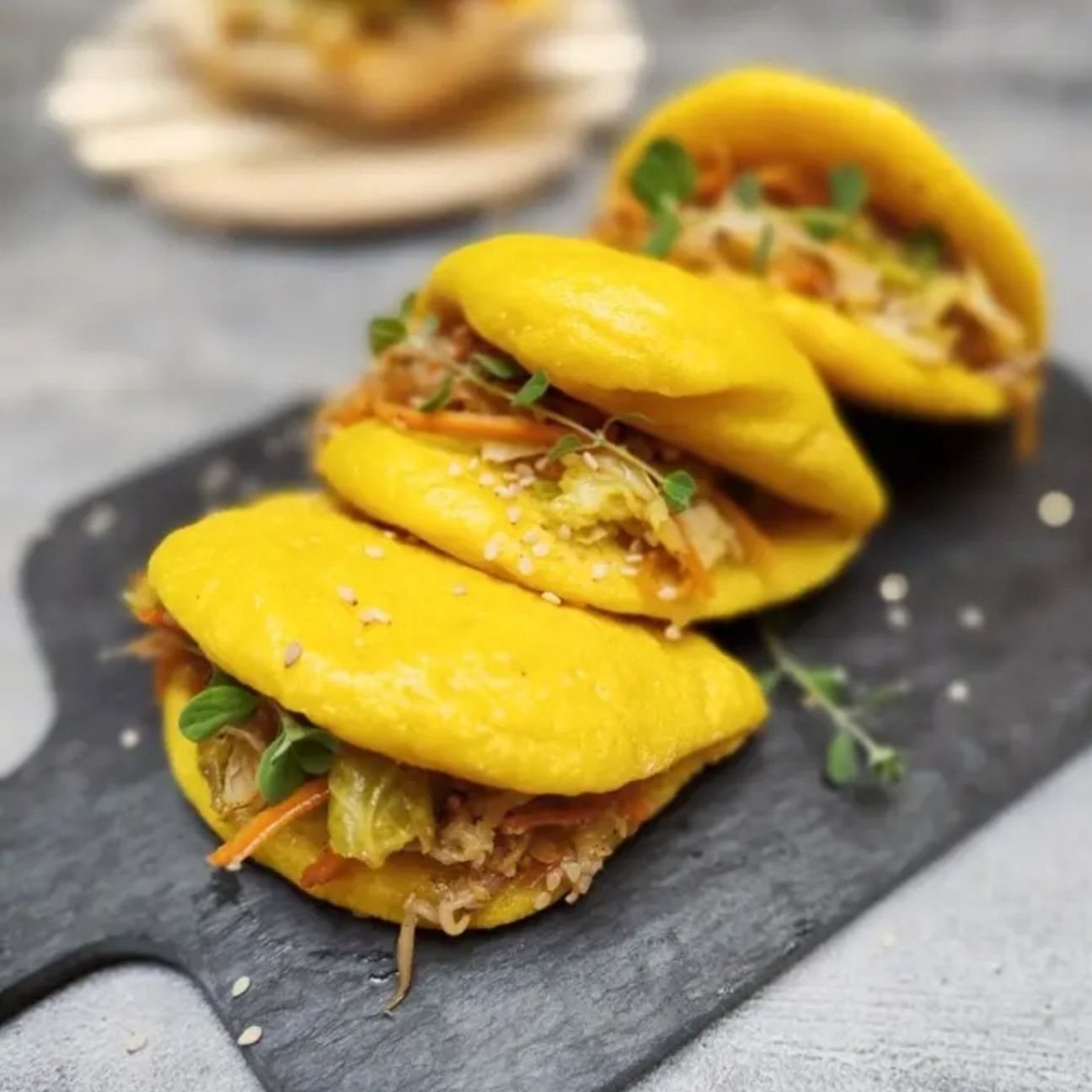 Panini cinesi bao (alla zucca)