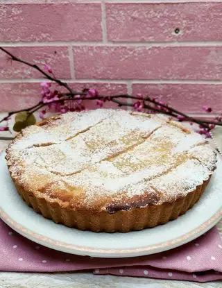 Ricetta Crostata di ricotta uvetta pinoli e canditi di _paola_catalano