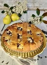 Ricetta Crostata ricotta, pere e cioccolato