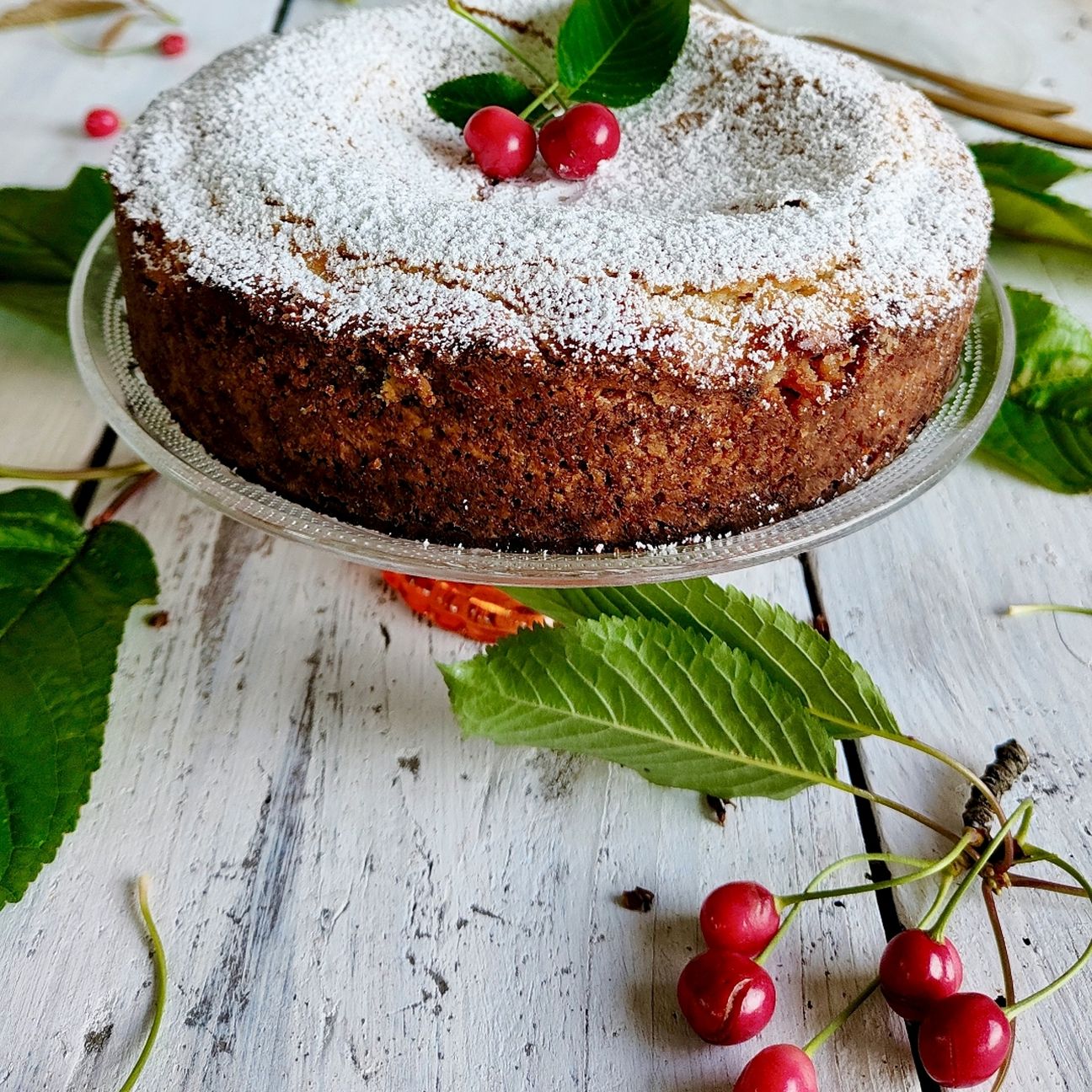 Crostata di ricotta e amarene