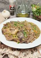 Ricetta Ossobuco con piselli