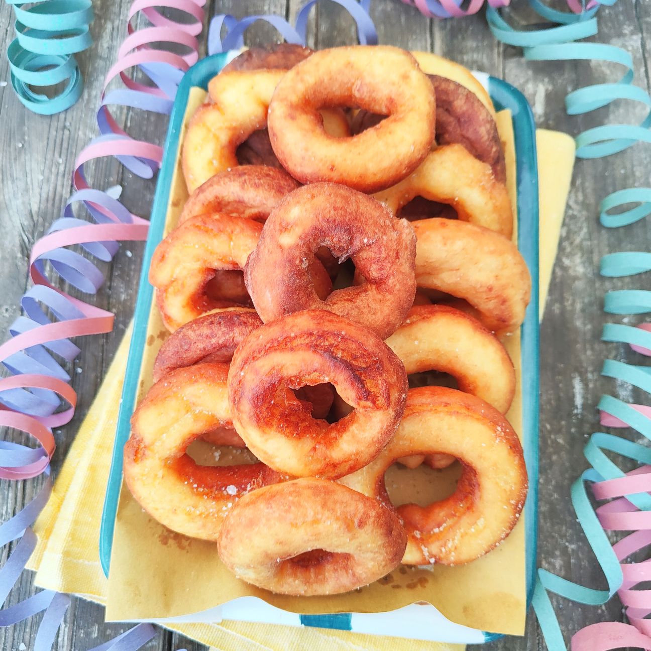 Ciambelle fritte di patate (di carnevale)