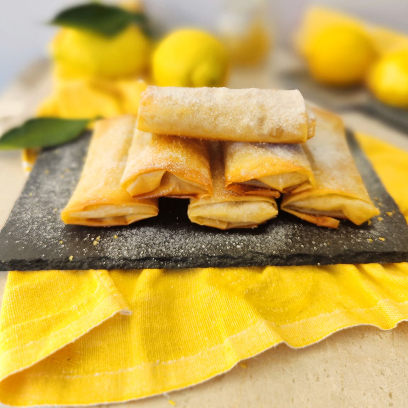 Involtini di pasta fillo