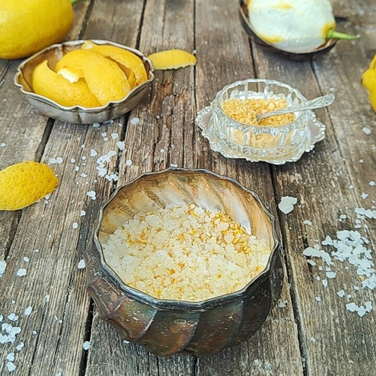 Sale integrale di Sicilia al profumo di limone